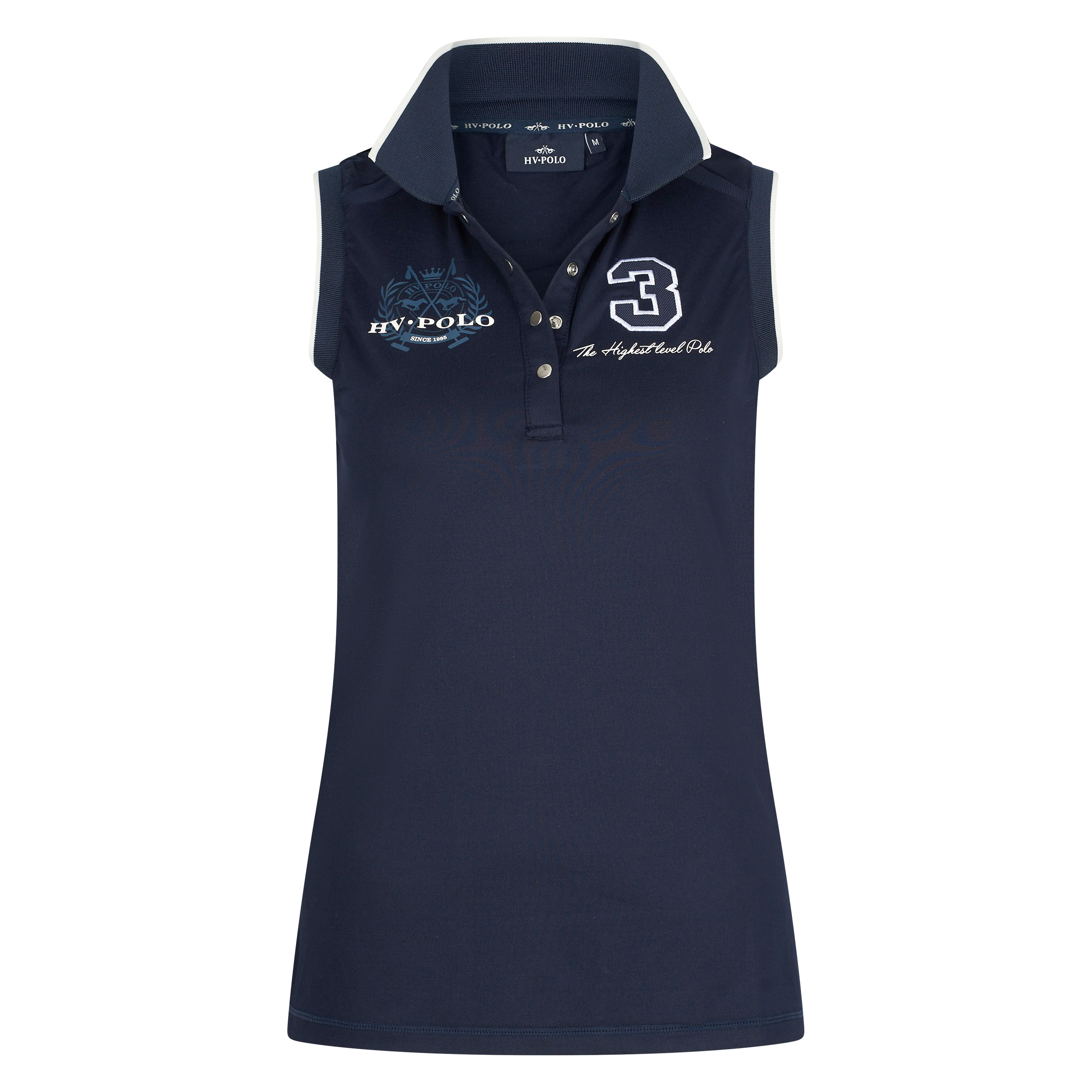 Poloshirt mouwloos Favouritas Tech- Navy