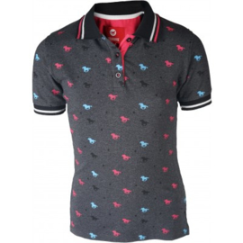 POLO SHIRT VENICE GRIJS