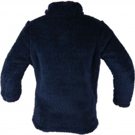 FLUFFY VEST BLAUW