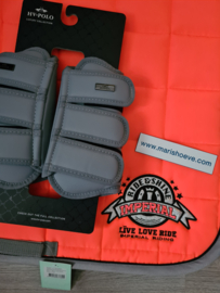 Luxe voordeel set Ride and Shine neon beschermer voorbeen cob 1!