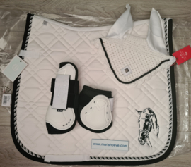 Luxe voordeel set Pisa beschermers wit full!