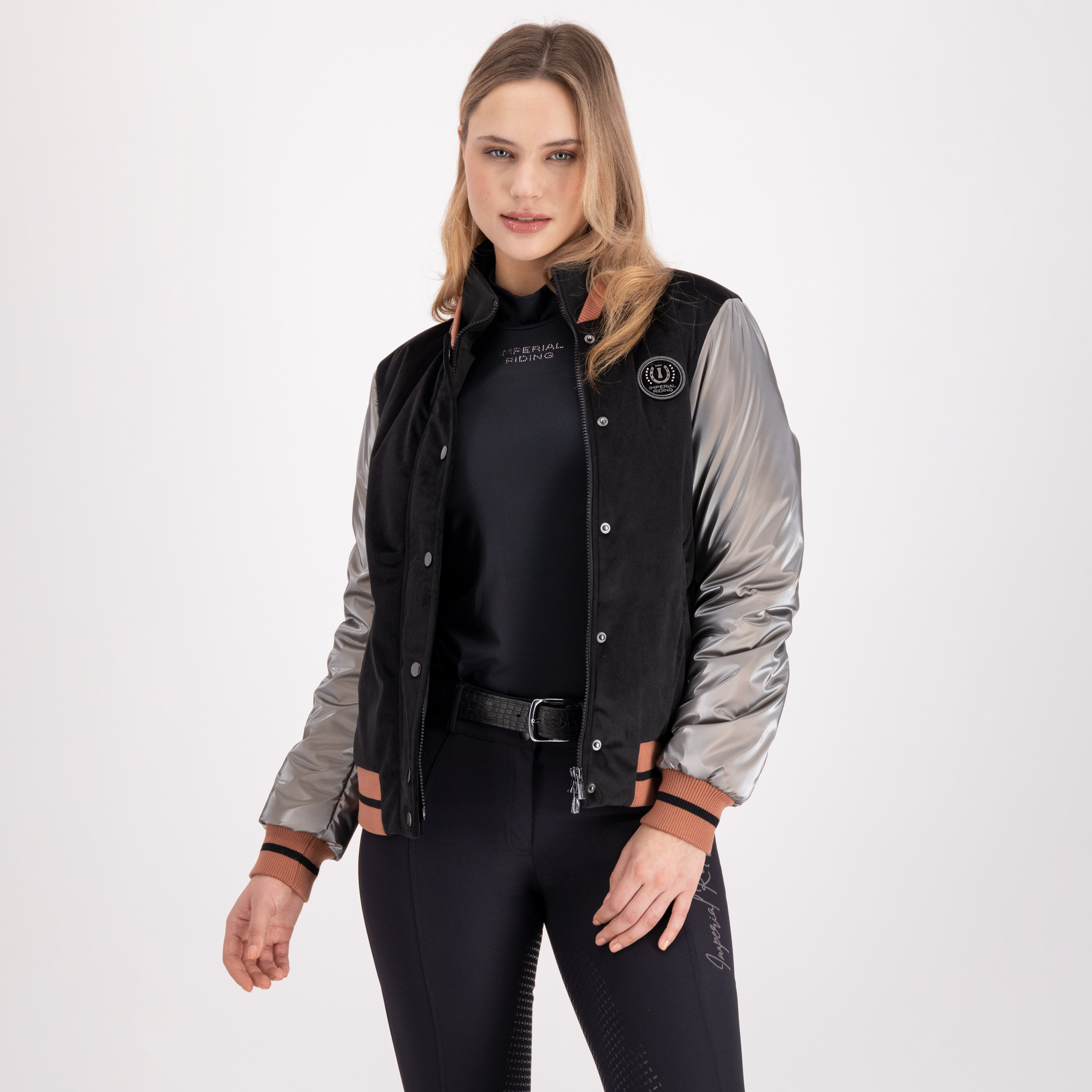 Baseball Jacket IRHJax-Zwart