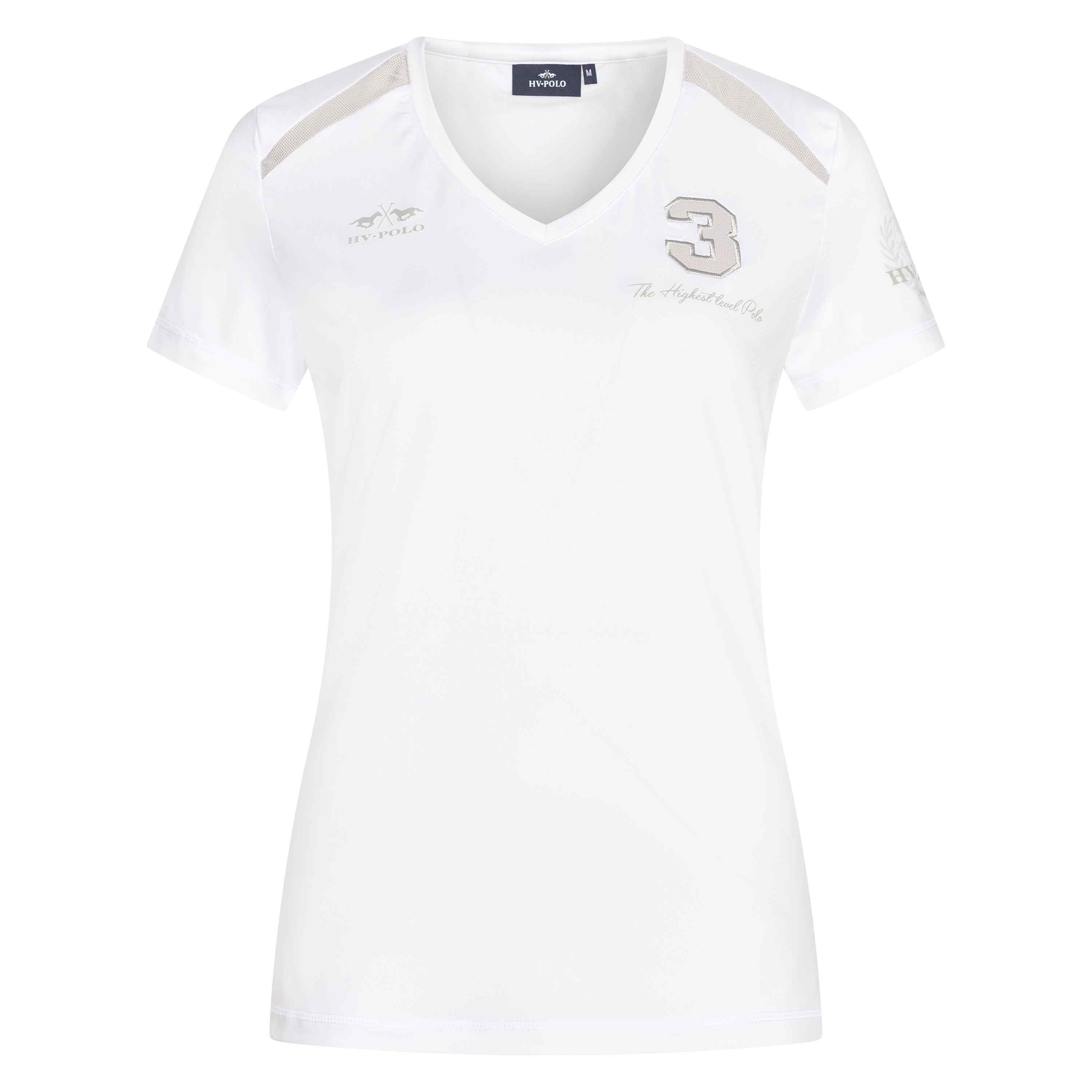 T-shirt Favouritas Tech- Wit