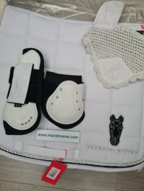 Luxe voordeel set Elegant wit beschermers full!