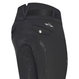 Riding breeches HVPValeska FullGrip- Zwart