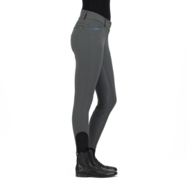 Riding breeches IRHEl Capone high waist winterwarm FullGrip- Deep Forest