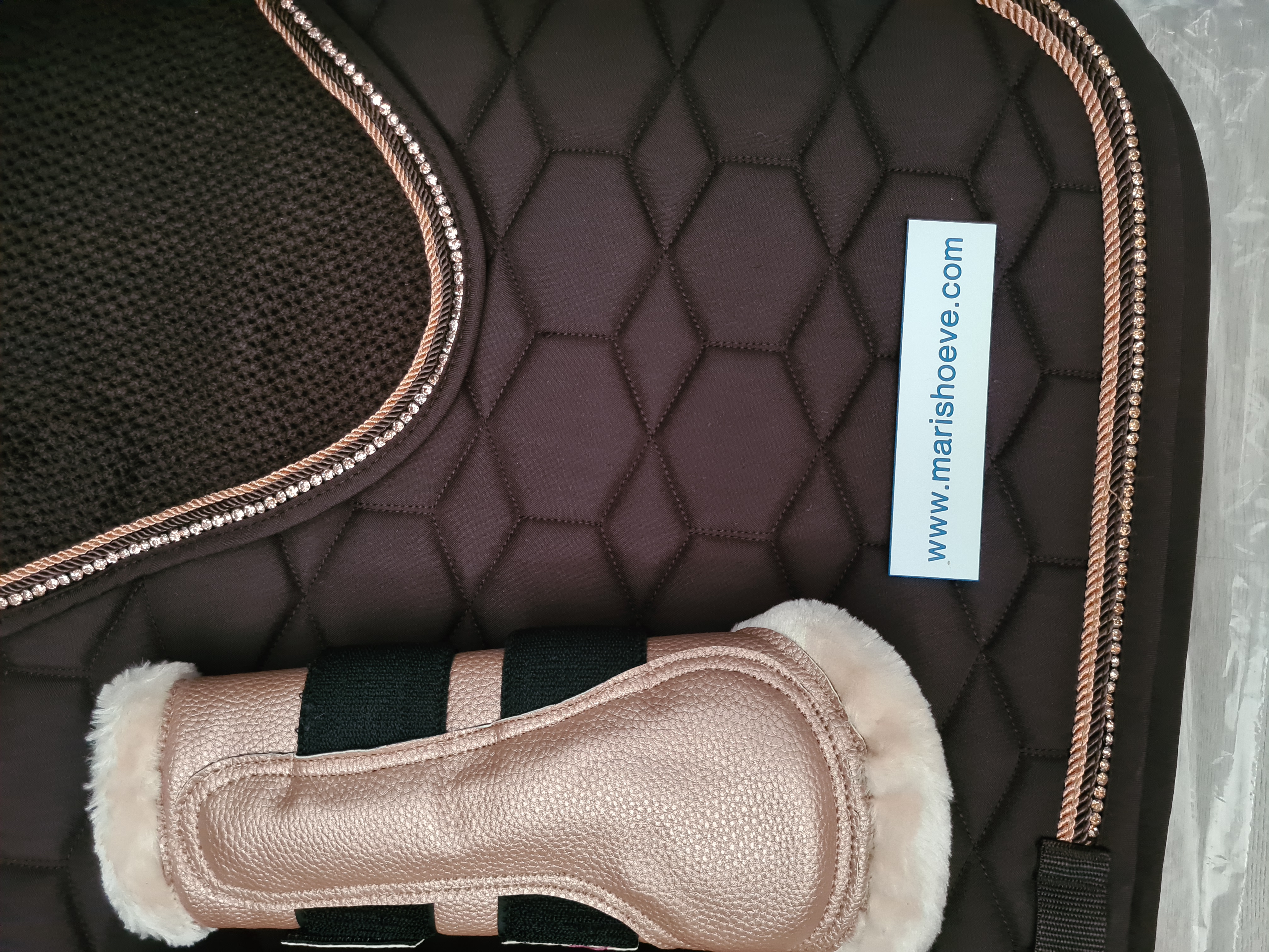 Luxe Voordeel Set Glamour Style Bruin  Flex  M Rose full !