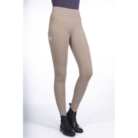 Rijleggings -Lavender Bay- Silicoonzit- Taupe