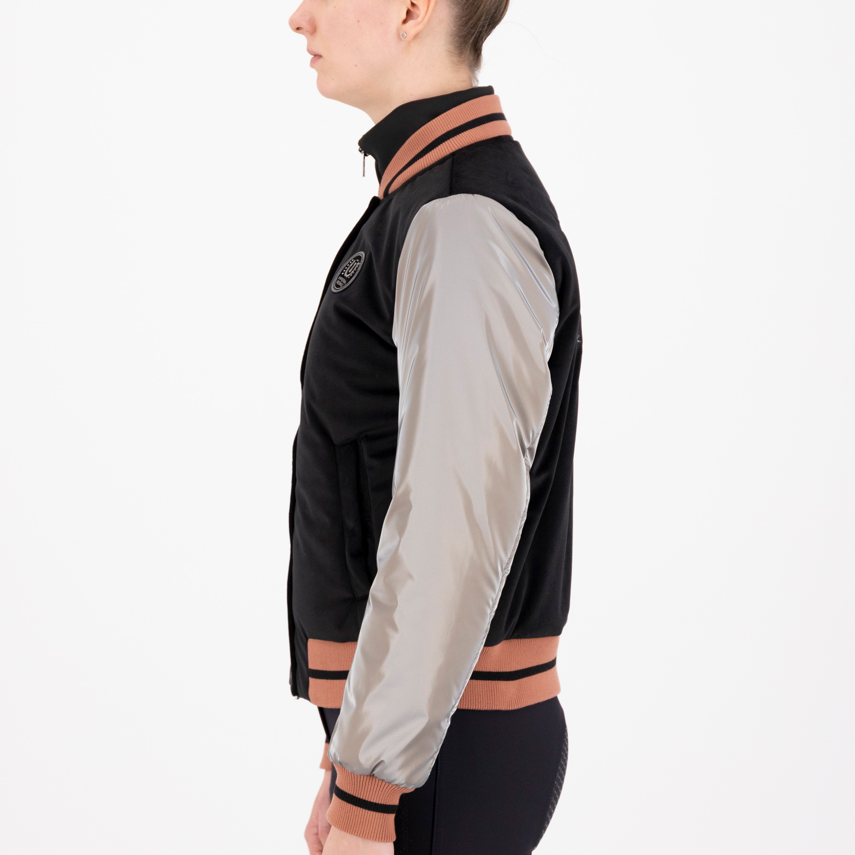 Baseball Jacket IRHJax-Zwart
