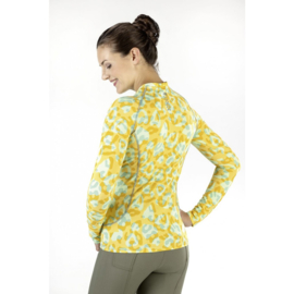 Functioneel Shirt -Colour Breeze- Lange mouwen- Zacht oranje