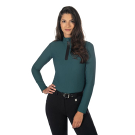 Shirt -Livigno Ribbed-donkergroen