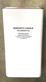 Gekookte lijnolie 5 liter can