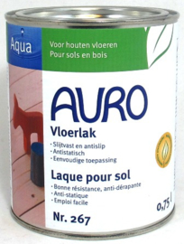 Vloerlak zijdeglans 267 Auro, watergedragen