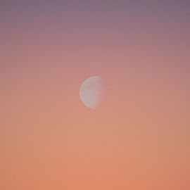 Sunset over mountains