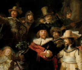 De nachtwacht van Rembrandt van Rijn