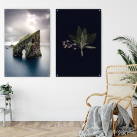 Dubbelzijdige kunst: Faroe Islands met Vintage herbs