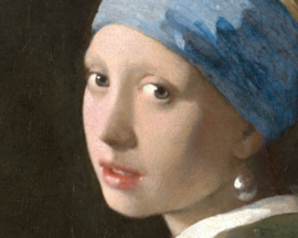 Dubbelzijdige kunst: Meisje met de parel met Het boeket uit 1680