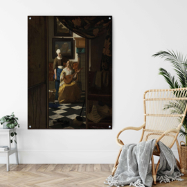 De liefdesbrief door Johannes Vermeer