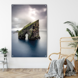 Dubbelzijdige kunst: Faroe Islands met Vintage herbs