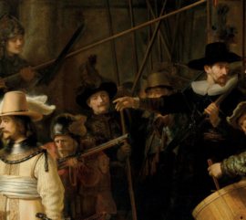 De nachtwacht van Rembrandt van Rijn