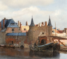 Gezicht op Delft van Johannes Vermeer