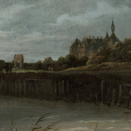 De molen bij Wijk bij Duurstede door Jacob Isaacksz. van Ruisdael
