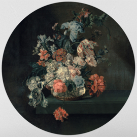 Stilleven met bloemen van Cornelia van der Mijn