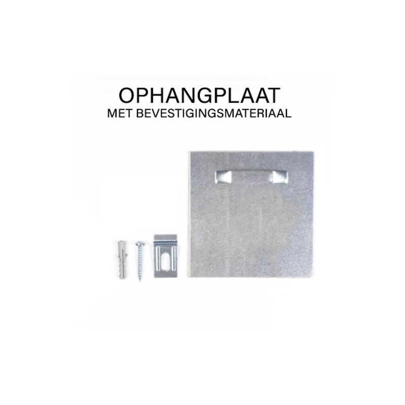 Dibond ophangen