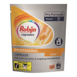 Robijn Pro Formula Wasmiddel Capsules Color 46 stuks