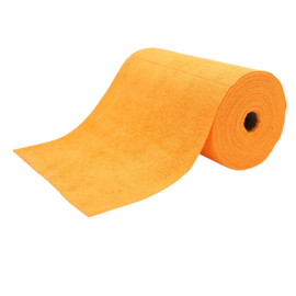 Tricot First Microvezeldoek op rol 75stuks Oranje 30 x 30cm