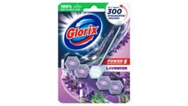 Glorix Toiletblok Power 5 Lavendel 55gr tot 300 Spoelbeurten