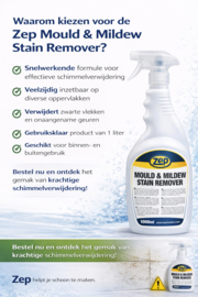 Zep Mould & Mildew Stain Remover 1 liter