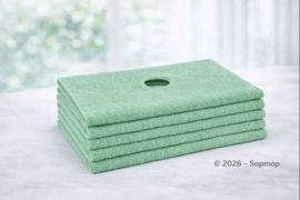Microvezeldweil Met Opening 50 x 70 cm groen