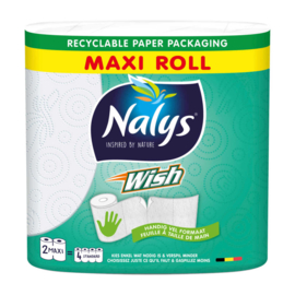 Nalys Wish Maxirol Keukenpapier 2 stuk(s)