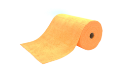 Tricot First Microvezeldoek op rol 75stuks Oranje 30 x 30cm