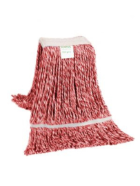 Strengemop rood met band 350 gram