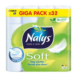 Nalys Soft Toiletpapier 32 rollen