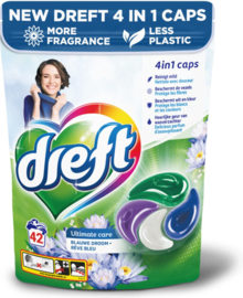 Dreft Ultimate Care 4 in 1 Blauwe Droom 42 wasbeurten