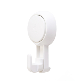 Zuignap-Haak 5 stuks wit