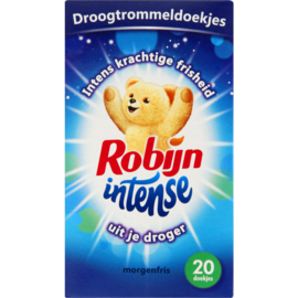 Robijn Intense Morgenfris Droogtrommeldoekjes 20 stuks