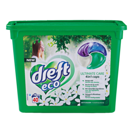 Dreft Eco Ultimate Care 4 in 1 Witte Bloem 40 wasbeurten