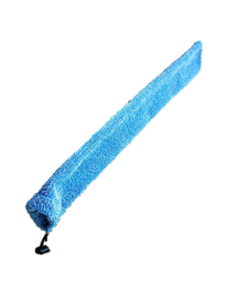 Stofzwaard-Hoes 50cm, Microvezel Blauw