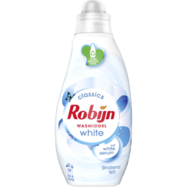 Robijn Klein & Krachtig Wasmiddel White Stralend Wit 665ml