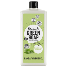 Marcel's Green Soap Afwasmiddel Basilicum & Vetiver Gras 500 ml