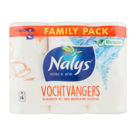 Nalys Vochtvangers Keukenpapier 6 Rollen