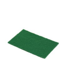 Professionele Schuurlapjes / Pads 10 stuks Groen 15x22,5cm 8mm dik