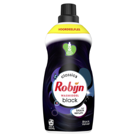 Robijn Klein & Krachtig Classics Black Velvet Wasmiddel Met Black Serum 34 wasbeurten