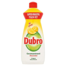 Dubro Afwasmiddel Original extra citroen 550ml