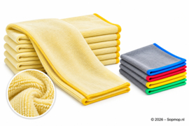 Hygyen XXL Microvezel Schoonmaakset – 9-delig – Multifunctioneel – Kleur naar keuze