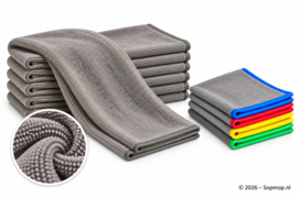 Hygyen XXL Microvezel Schoonmaakset – 9-delig – Multifunctioneel – Kleur naar keuze